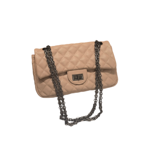 BOLSA ACOLCHOADA COM ALÇA DE CORRENTE